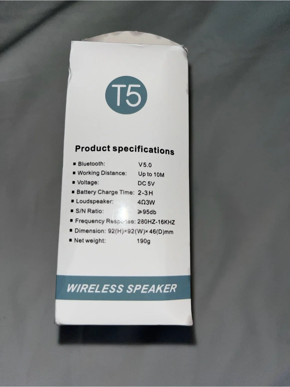 Caesars Rewards Branded Portable Speaker - Black